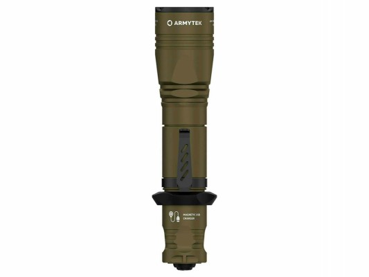Фонарь Armytek Dobermann Pro Magnet USB Olive XHP35 HI 1500 lm белый