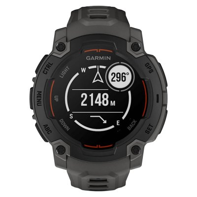 Часы Garmin Instinct E Black 45mm c угольно-черным ремешком